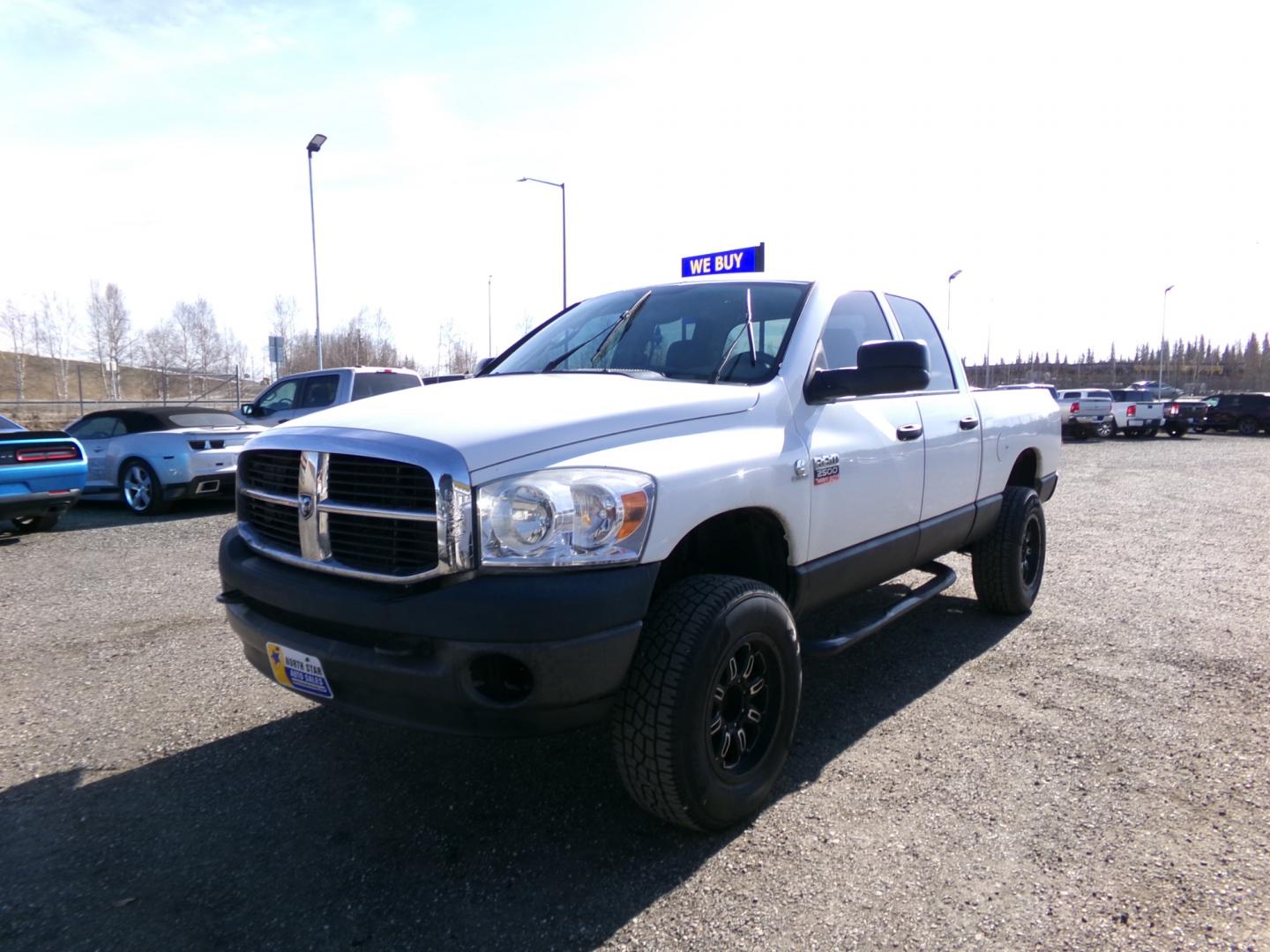 2008 White Dodge Ram 2500 (3D7KS28A48G) , located at 2630 Philips Field Rd., Fairbanks, AK, 99709, (907) 458-0593, 64.848068, -147.780609 - Photo#0